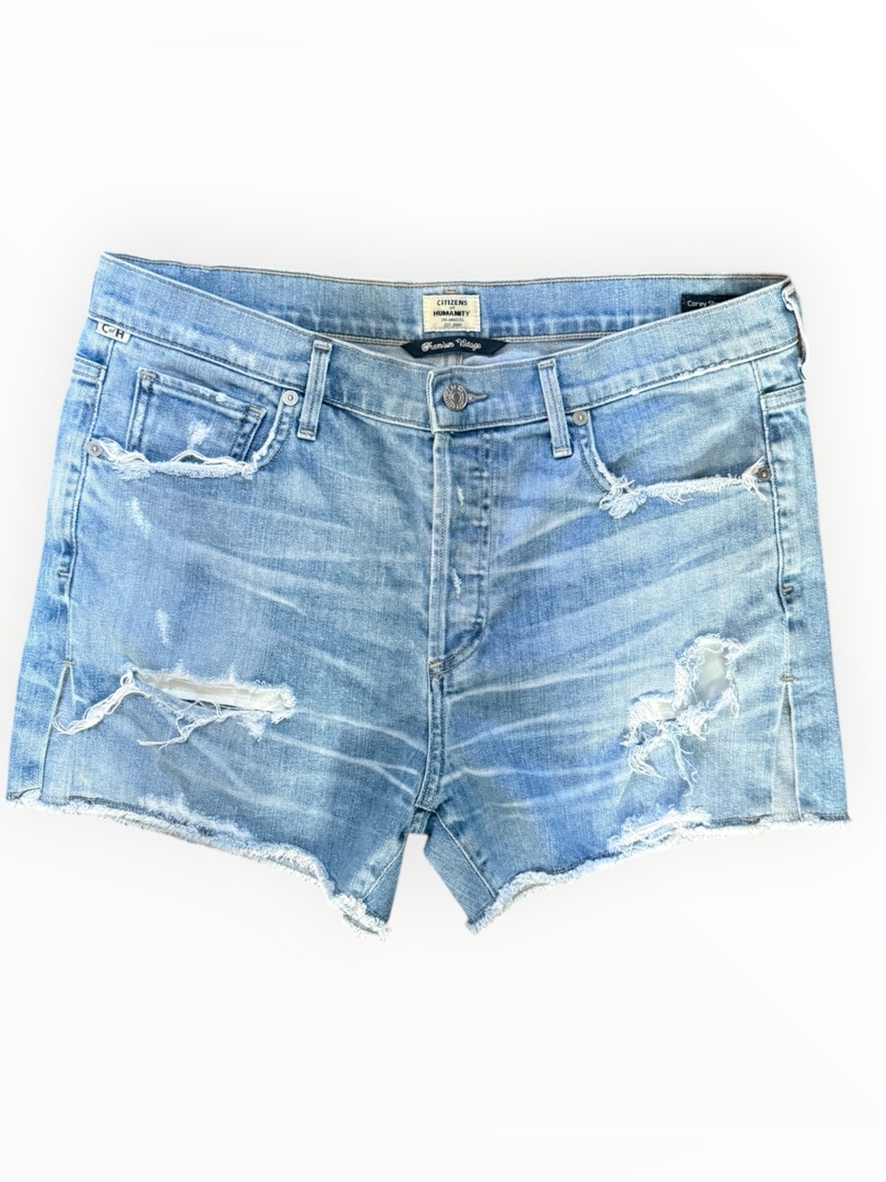 Citizens of Humanity Premium Vintage "Corey" Slouchy Denim Shorts size 28